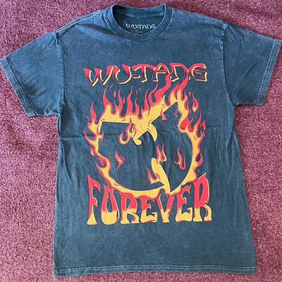 WUTANG FOREVER VINTAGE WASH 2 SIDED GRAPHIC T SHIRT SIZE M - Picture 1 of 6